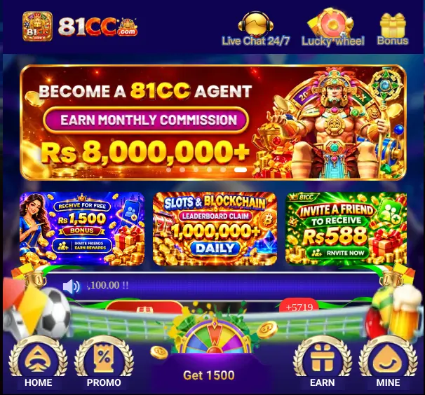 81CC Live Casino Games