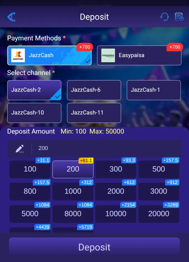 81CC Deposit
